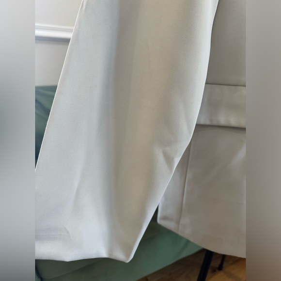 Extro&Vert Light Grey Double Breasted Women’s Oversized office Blazer Size XL - Picture 8 of 14